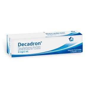 DECADRON 2 CC AMPOLLA
