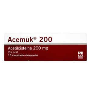 Acemuk 200 mg Acetilcisteína