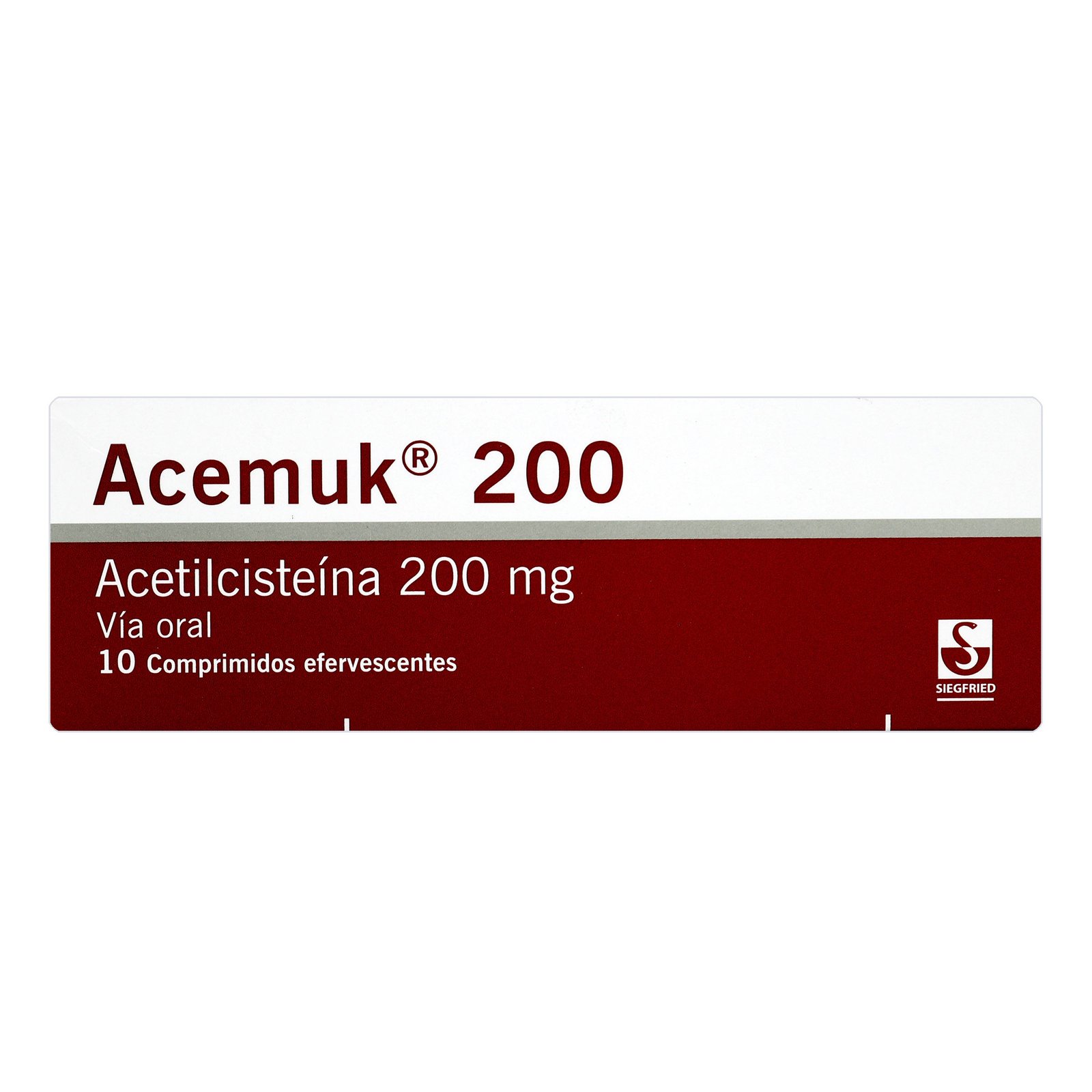 Acemuk 200 mg Acetilcisteína