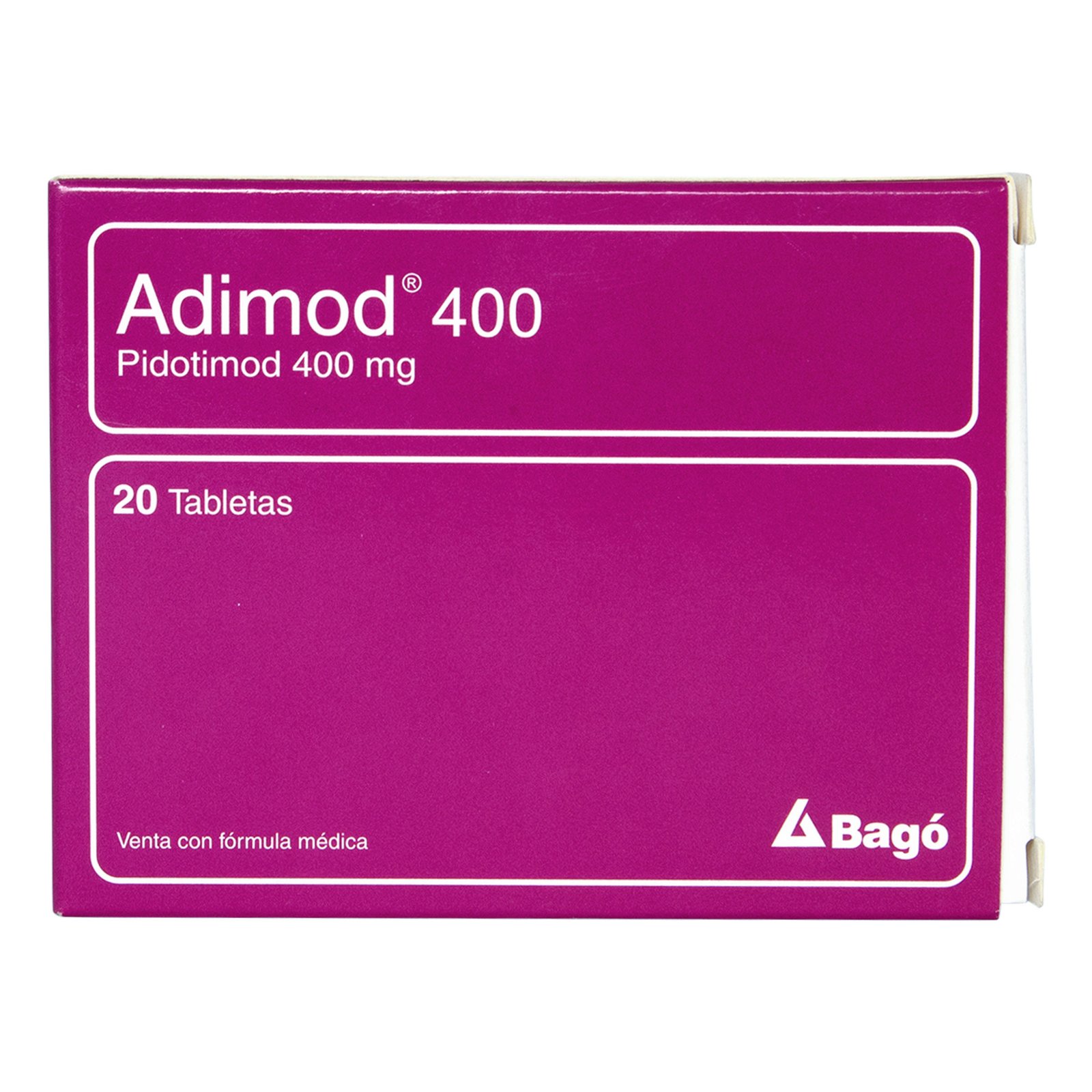 Adimod 400 mg 20 Tabletas