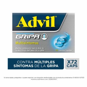 Advil Gripa Multisíntomas 72 Cápsulas Líquidas