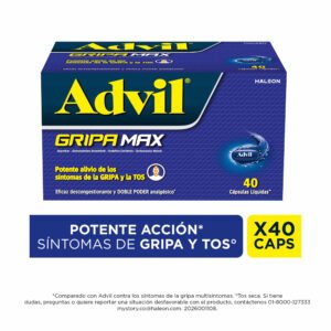 Advil Gripa Max 40 Cápsulas Líquidas