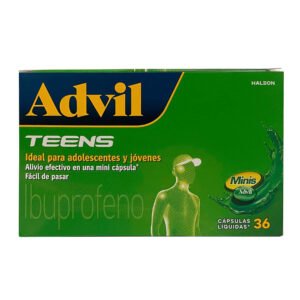 Advil Teens Cápsulas Líquidas x36 (Ibuprofeno)