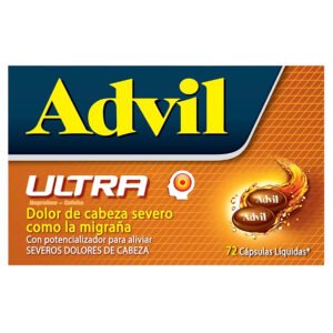 Advil Ultra 72 Cápsulas Líquidas