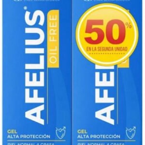 Afelius Oil Free Gel Alta Protección 120 ml (Pack x2)