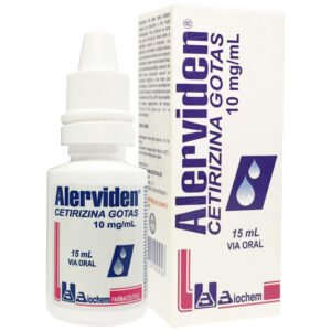 Alerviden Cetirizina Gotas 10 mg/mL 15 mL