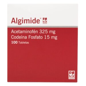 Algimide 325 mg / 15 mg x 100 tabletas