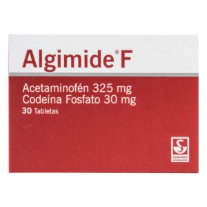 Algimide F 325 mg / 30 mg x 30 tabletas