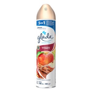 Ambientador Glade Spray Manzana y Canela 400 ml