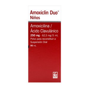 Amoxiclin Duo Niños Polvo para Suspensión Oral 90 mL
