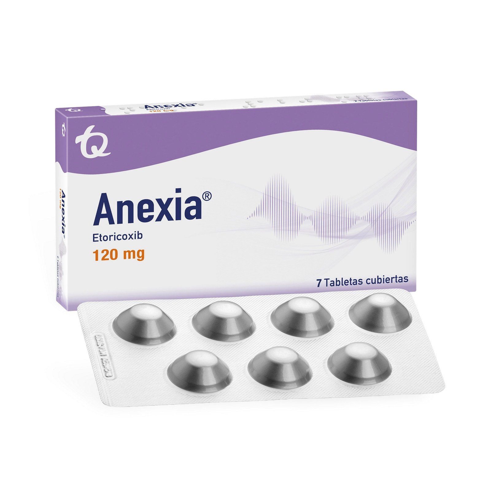 Anexia 120 mg tabletas recubiertas
