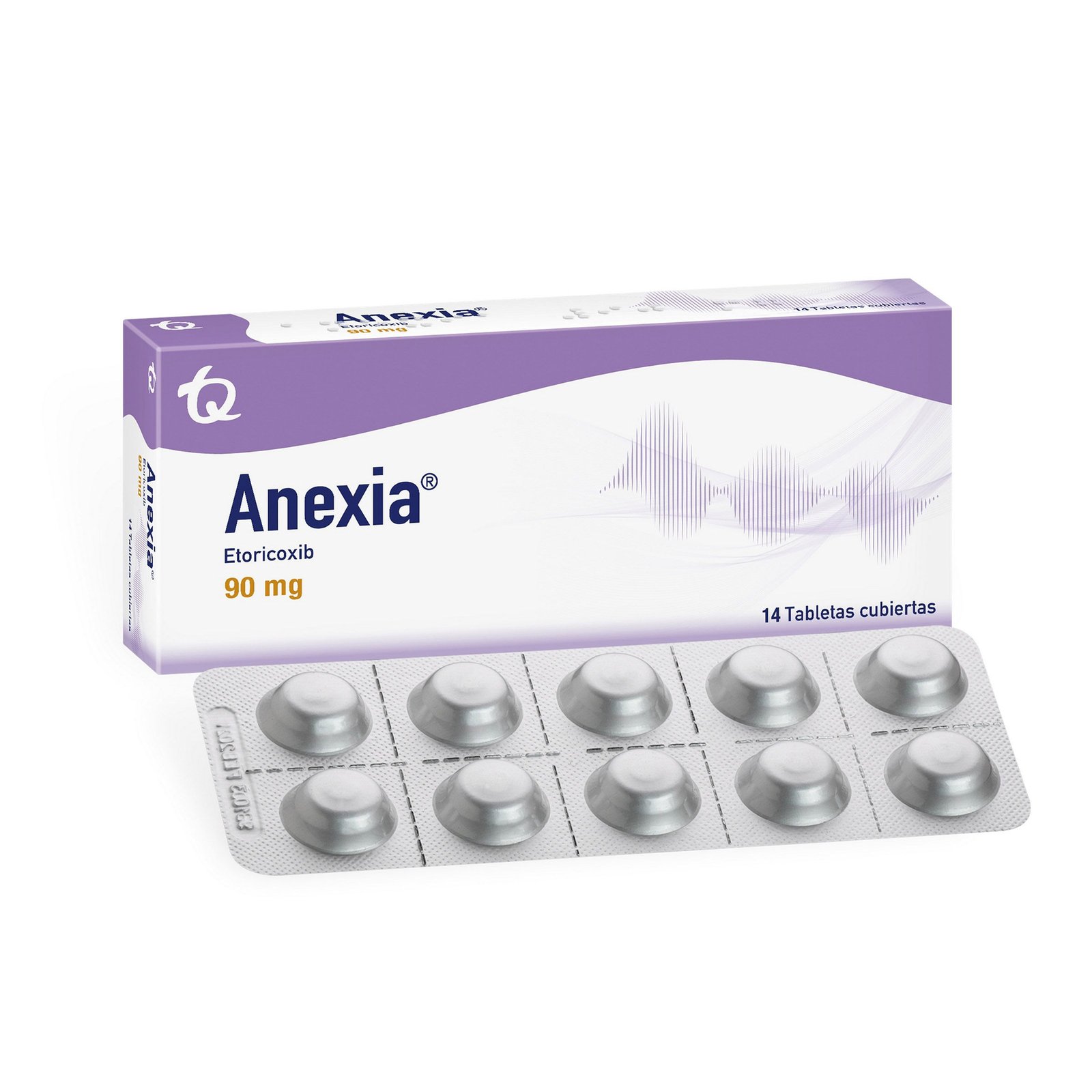 Anexia 90 mg tabletas recubiertas