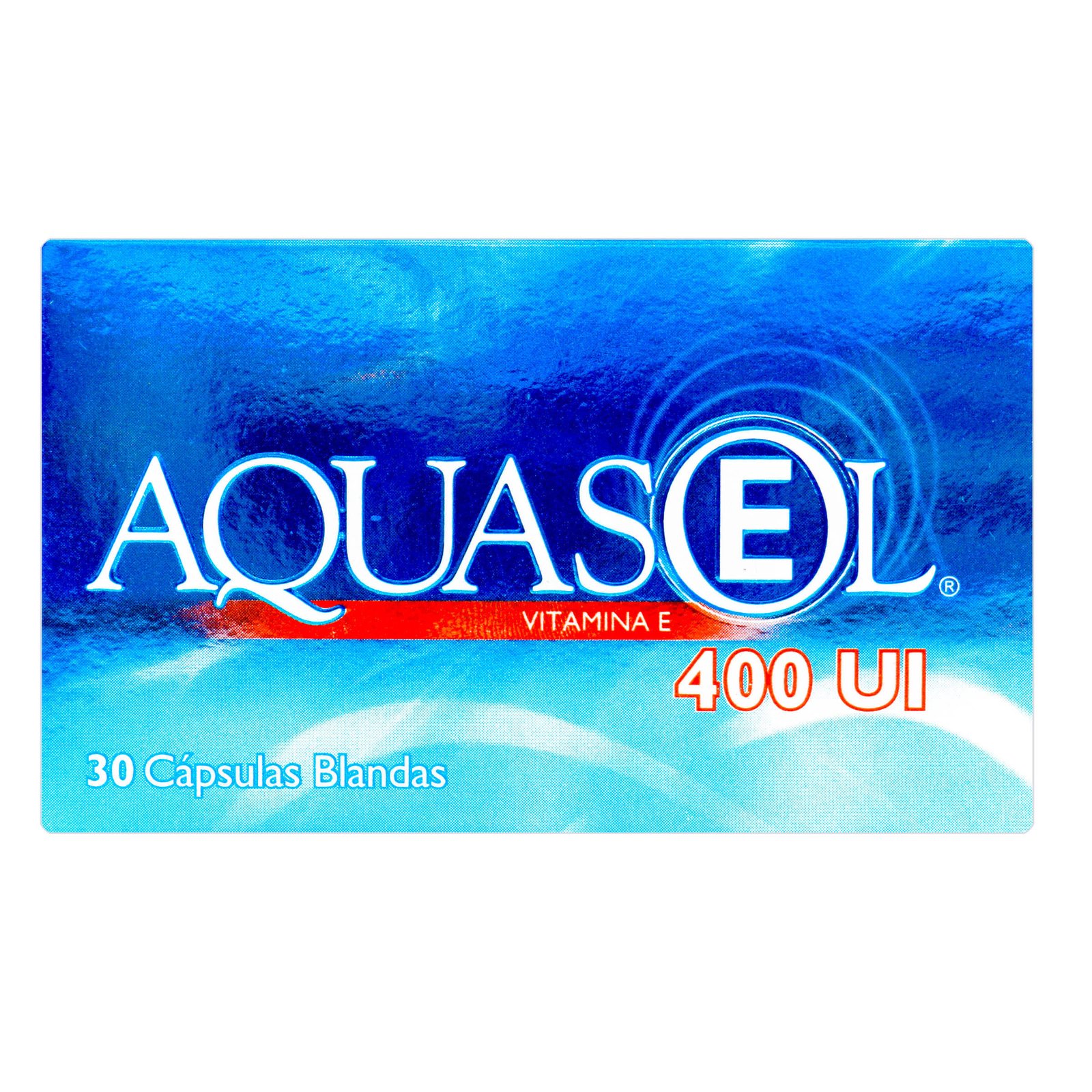 Aquasol E 400 UI x 30 cápsulas blandas