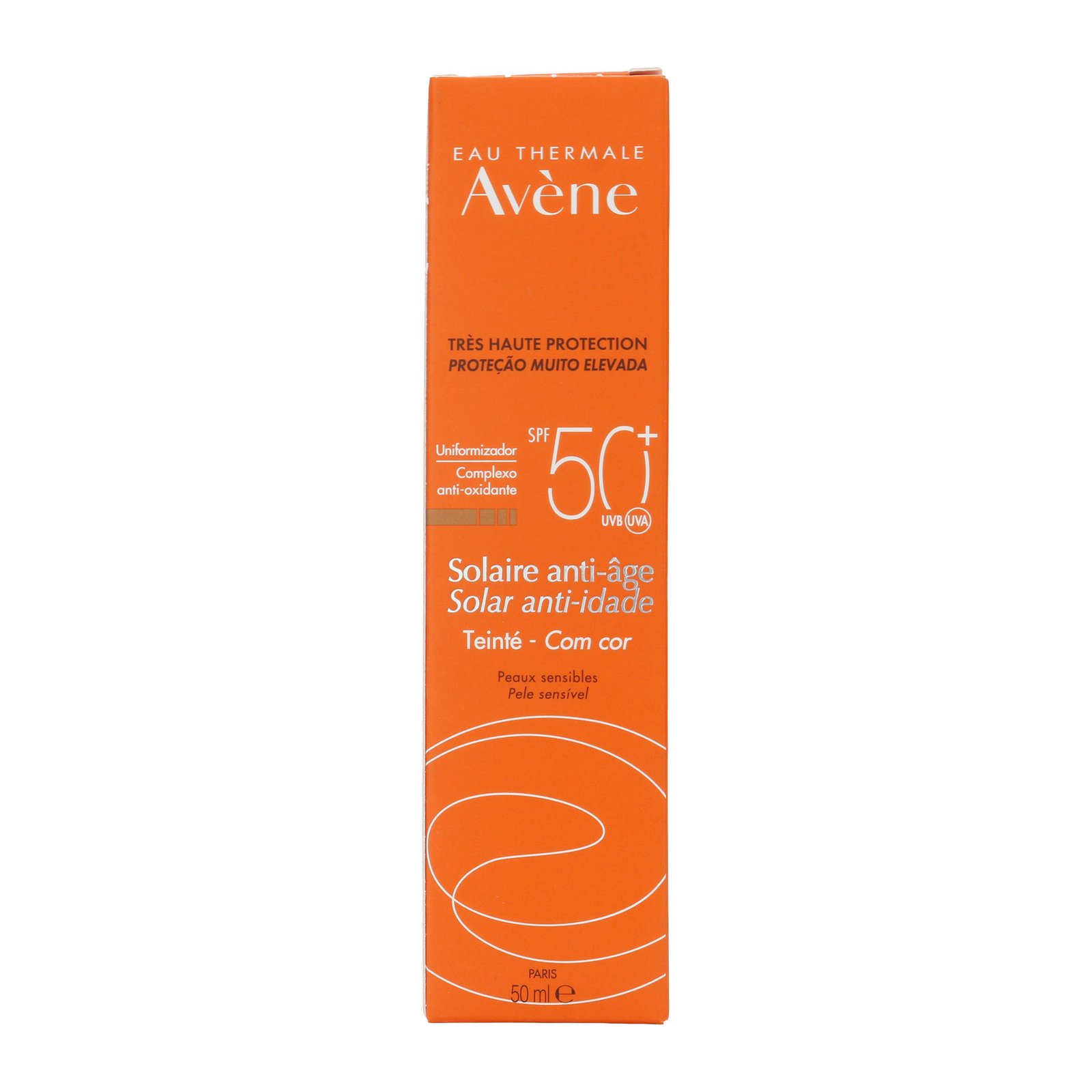 Avène Protector Solar Anti-Edad con Color SPF 50+ 50 mL