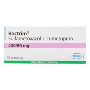 Bactrim 400/80 mg x 20 tabletas
