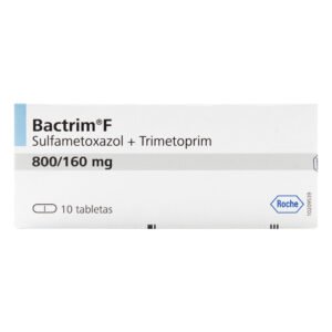 Bactrim F 160+800 mg 10 tabletas