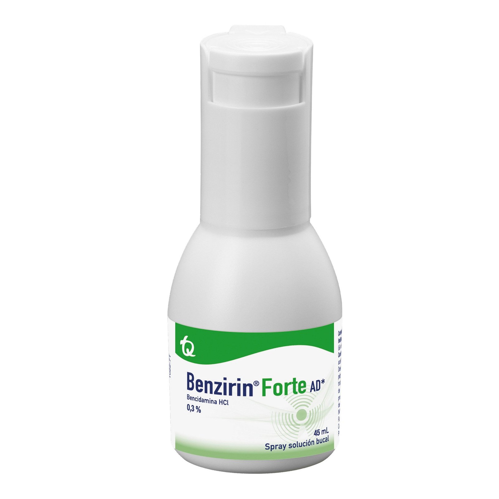 Benzirin Forte AD spray bucal 0.3% frasco 45 mL