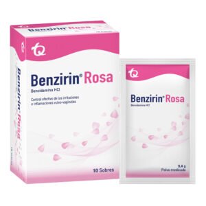 Benzirin Rosa polvo medicado sobres x10