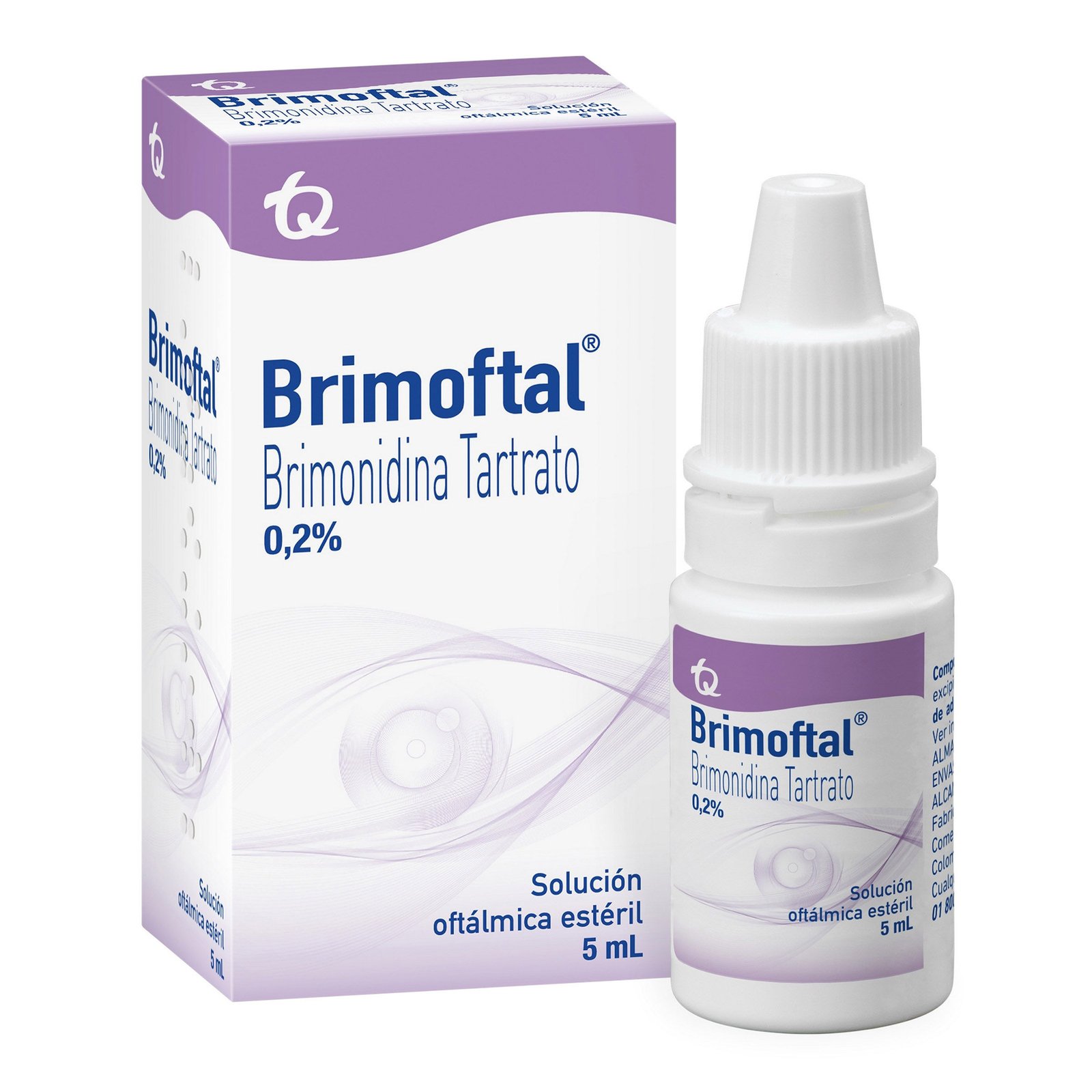 Brimoftal solución oftálmica 0.2% 5 mL MK