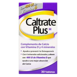 Caltrate Plus M 400 UI 30 tabletas