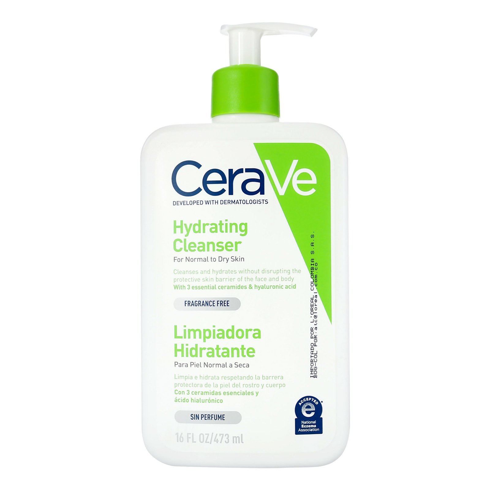 CeraVe Limpiadora Hidratante 473 mL