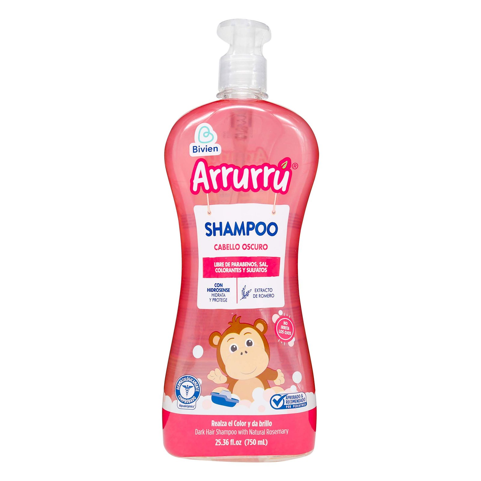 Champú Arrurrú Cabello Oscuro 750 ml