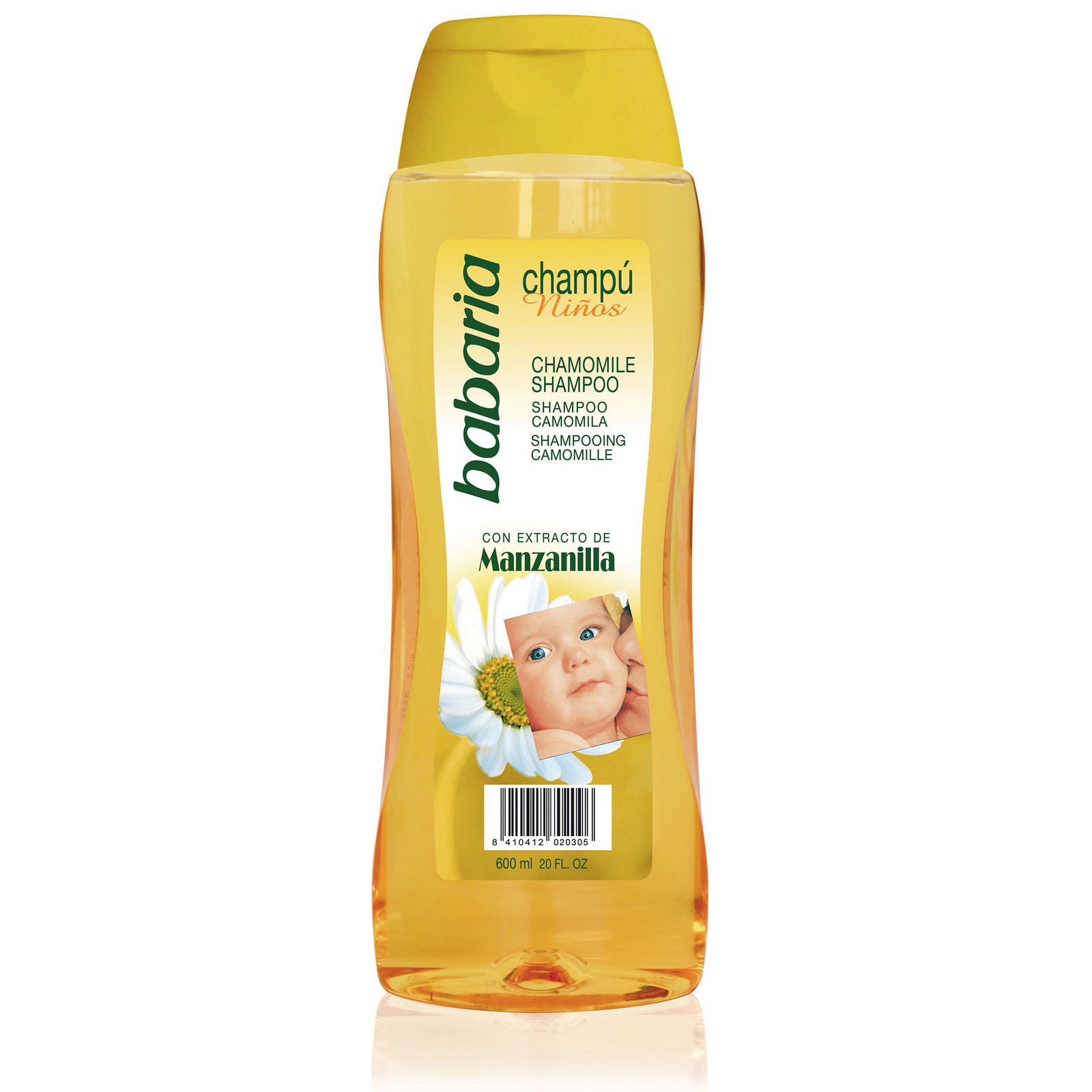 Champú Babaria Niños Manzanilla 600 ml
