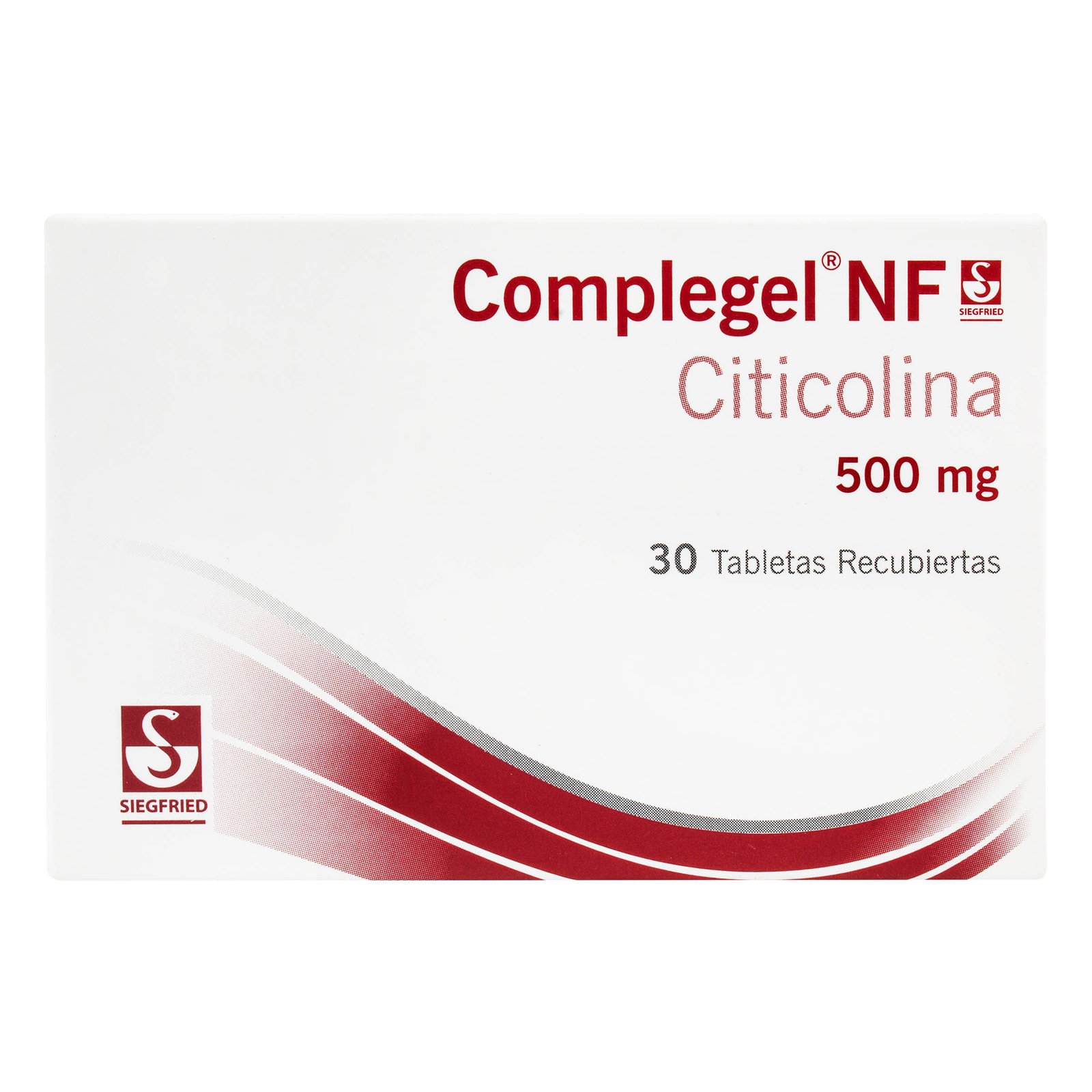 Complegel NF Citicolina 500 mg x 30 tabletas recubiertas