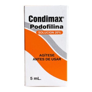 Condimax Podofilina Solución 20% 5 mL
