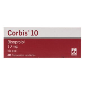 Corbis 10 (Bisoprolol 10 mg) x 30 comprimidos recubiertos
