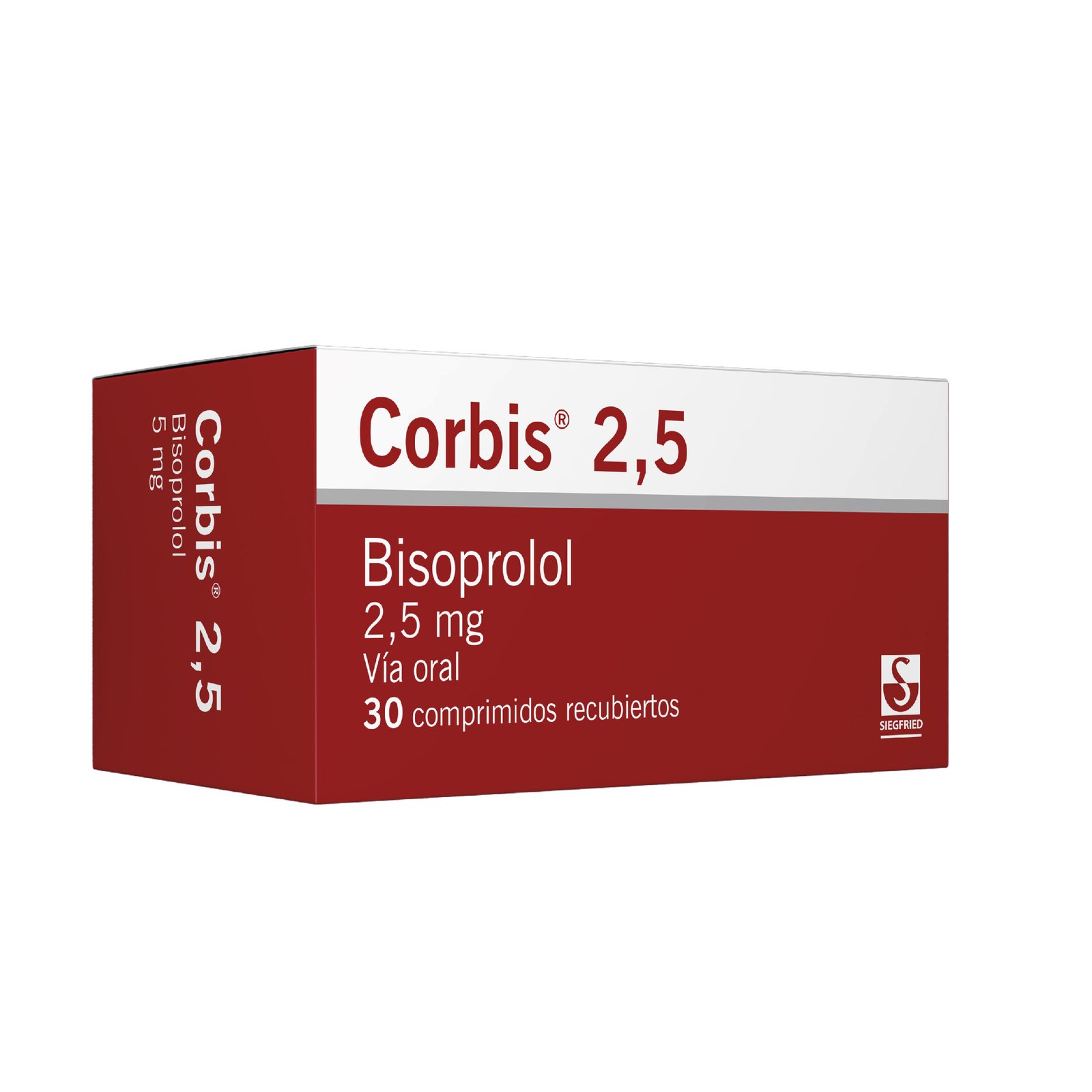 Corbis Bisoprolol 2.5 mg 30 TBS