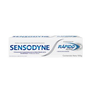 Crema Dental Sensodyne Rápido Alivio Blanqueador 100g
