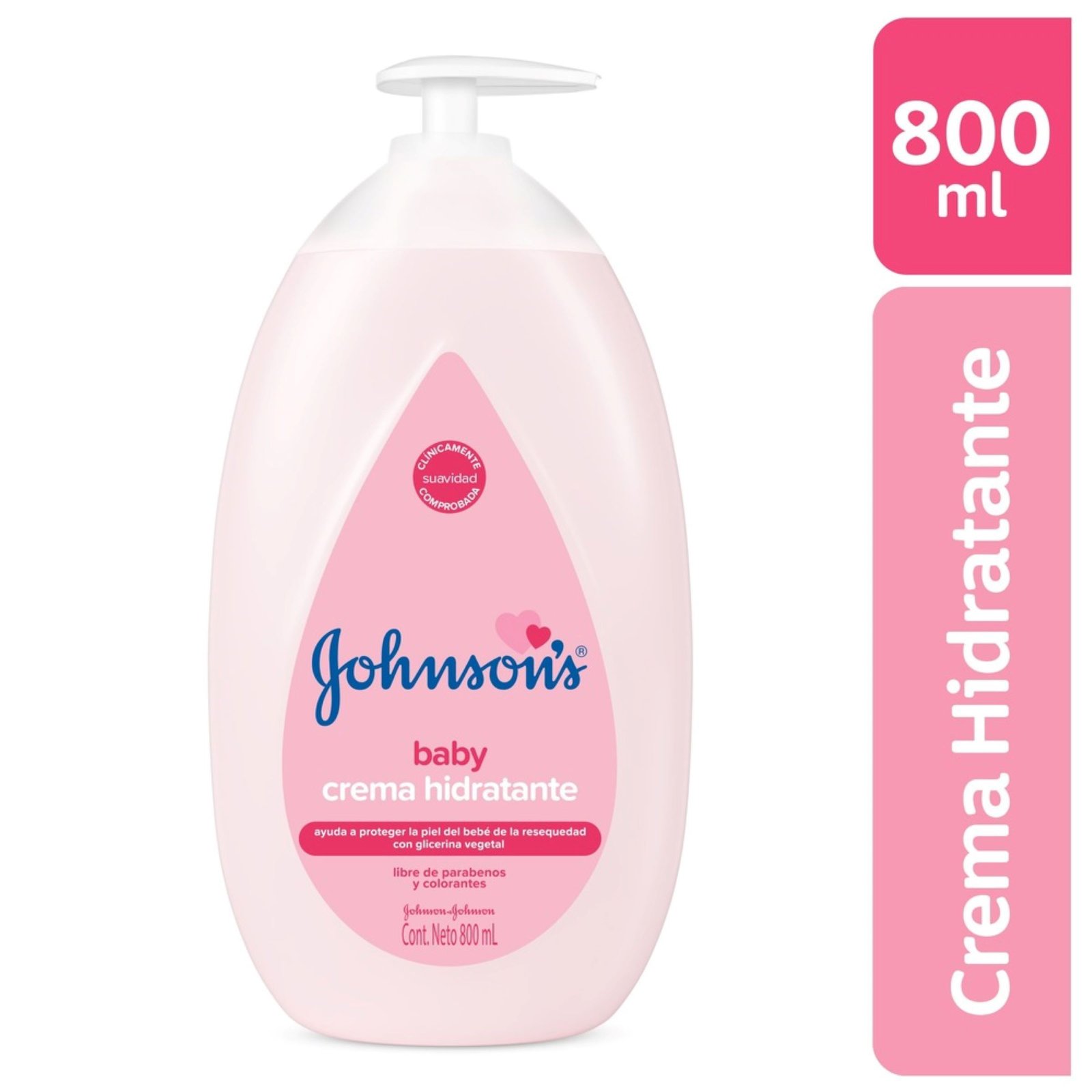 Johnson’s Baby Crema Hidratante Original 800 ml