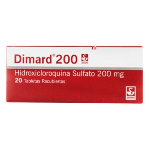 Dimard 200 mg 20 tabletas recubiertas