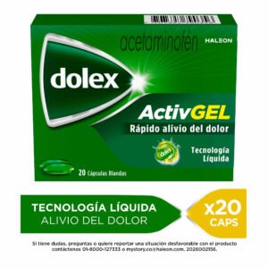Dolex ActivGel 20 Cápsulas Líquidas