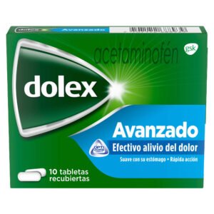 Dolex Avanzado 500 mg x 10 Tabletas