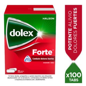 Dolex Forte 500 mg x 100 Tabletas