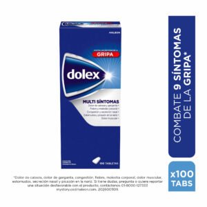 Dolex Gripa Multisíntomas 100 Tabletas