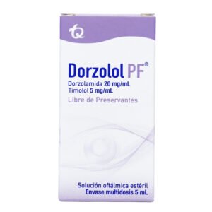 Dorzolol PF solución oftálmica 5 mL