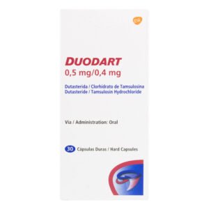 Duodart 0.5 mg / 0.4 mg Cápsulas x 30