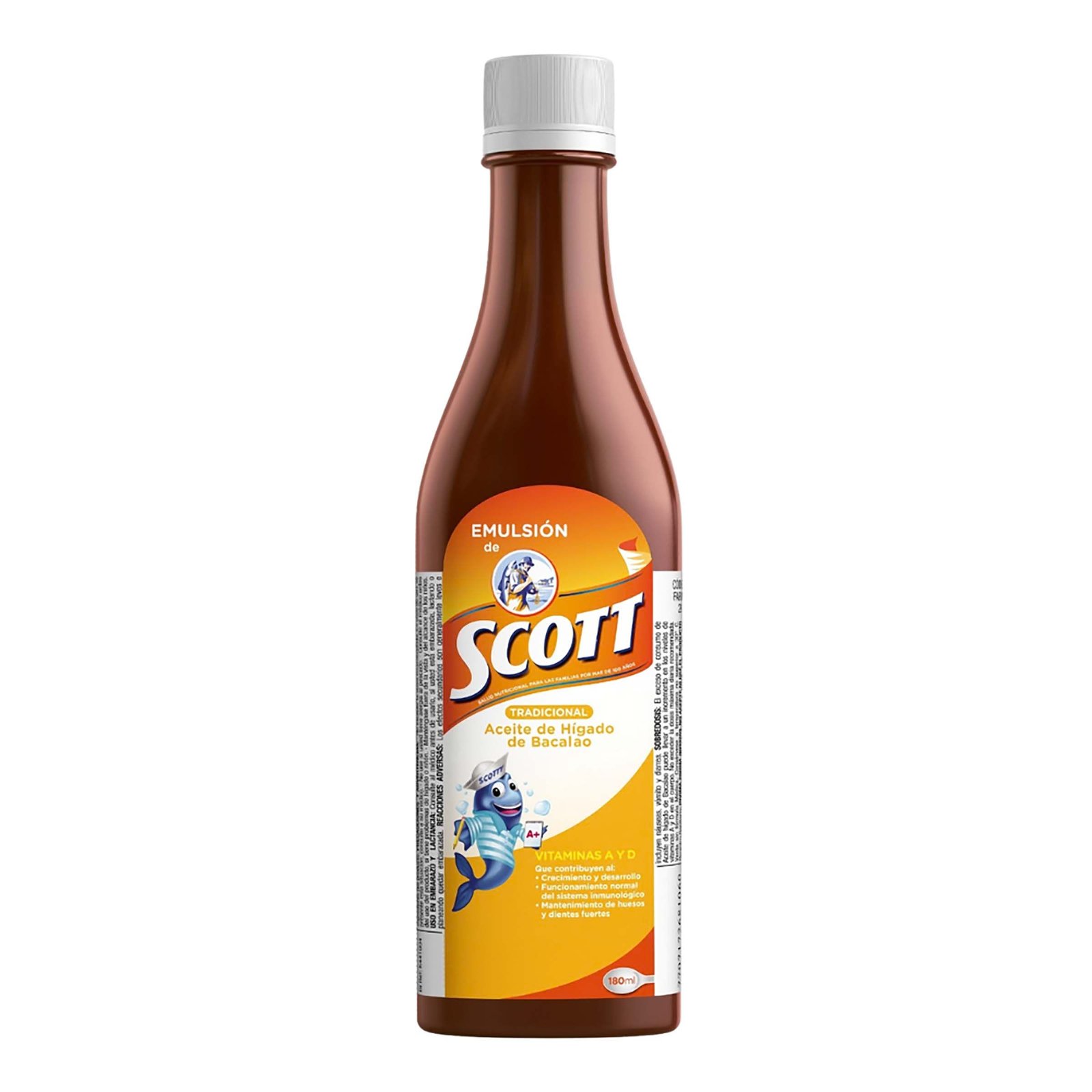 Emulsión de Scott Tradicional 180 mL