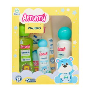 Estuche Arrurrú Viajero Azul x 4 Artículos