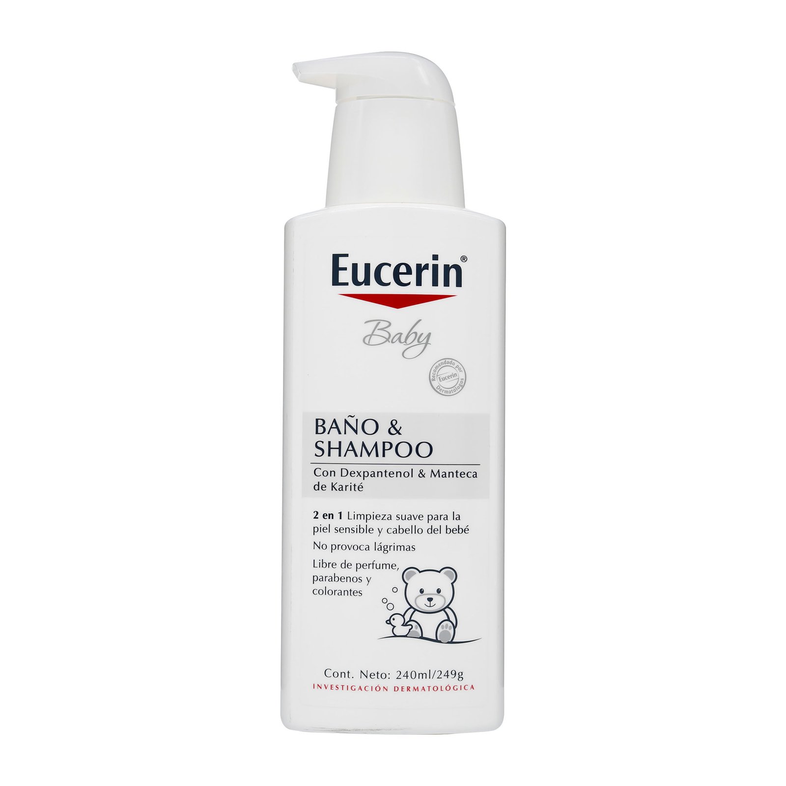 Eucerin Baby Baño & Shampoo 2 en 1 240 ml