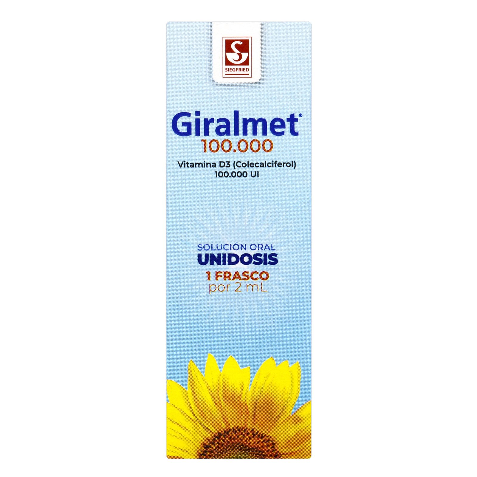Giralmet vitamina D3 100000 UI vial 2 mL
