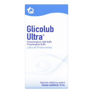 Glicolub Ultra solución oftálmica 10 mL