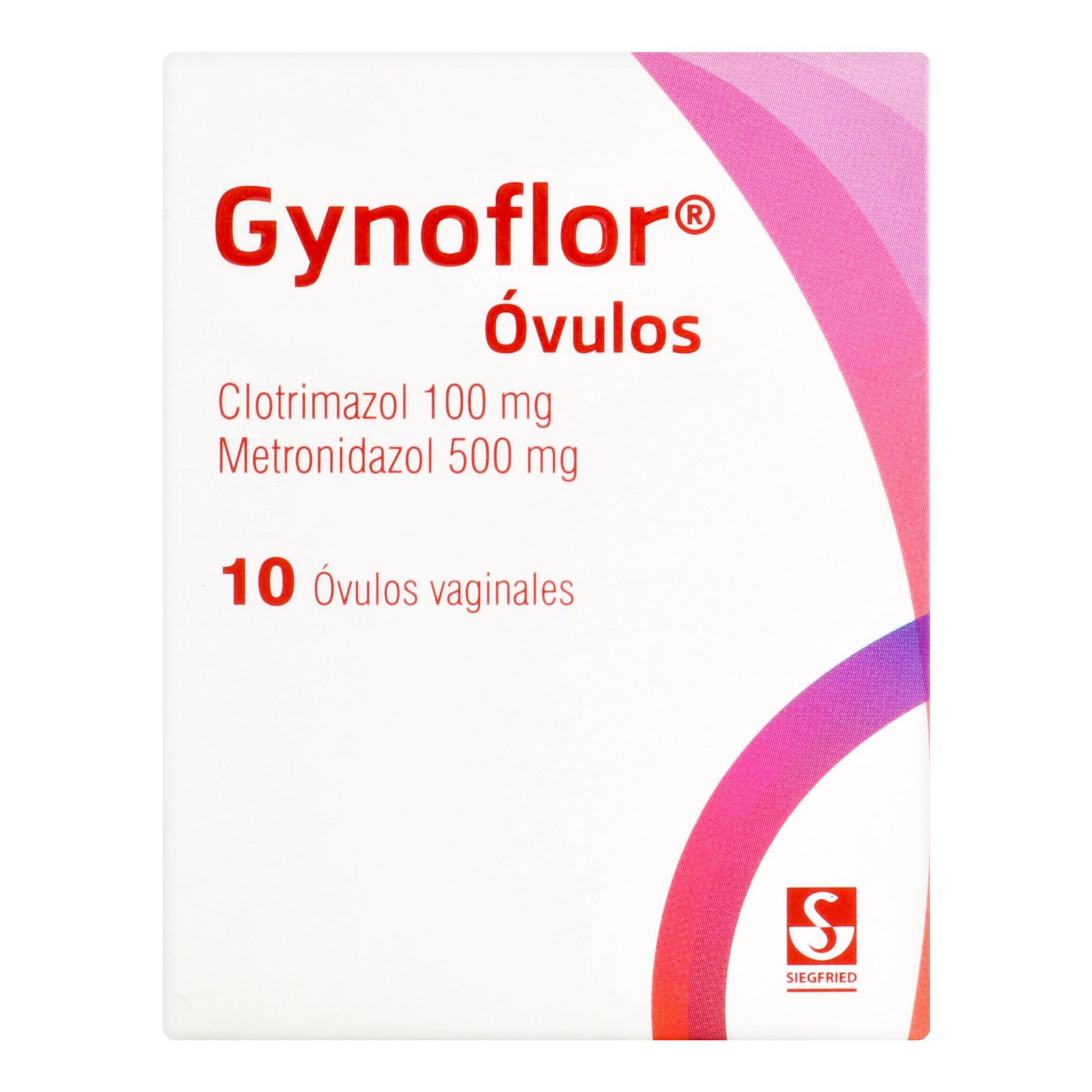 Gynoflor clotrimazol 100 mg + metronidazol 500 mg 10 óvulos vaginales