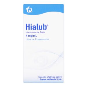 Hialub 0.4 % solución oftálmica 10 ml