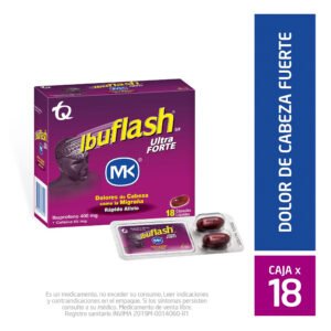 Ibuflash Ultra Forte 18 Cápsulas