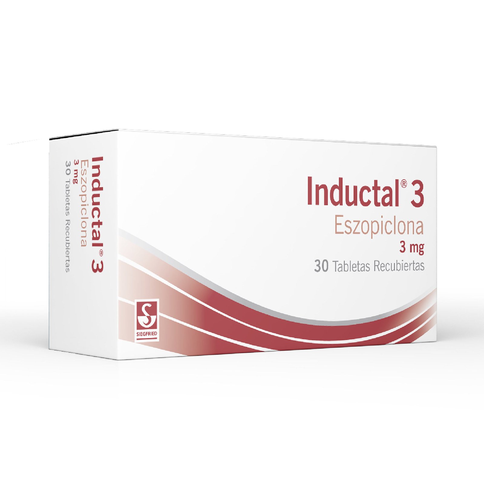 Inductal eszopiclona 3 mg 30 tabletas