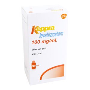 Keppra Solución Oral 100 mg/mL 300 mL